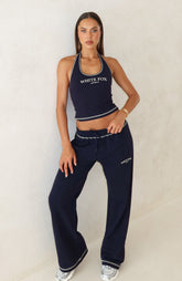 Chill In Style Track Pants Navy