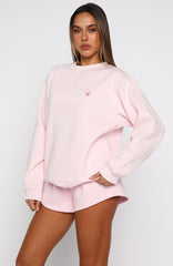 Candy Cane Christmas Oversized Sweater Cupcake