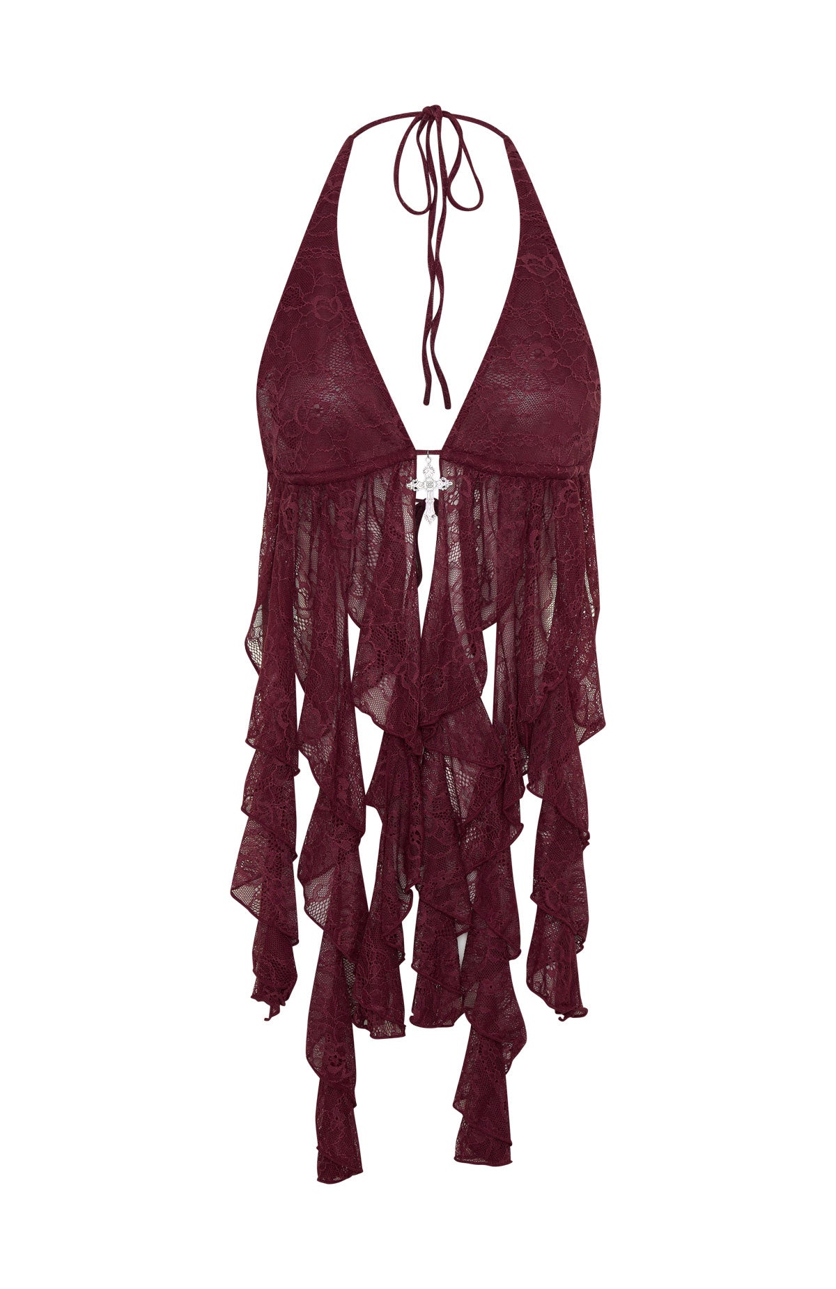 Bright Lights Halter Top Cherry Cola