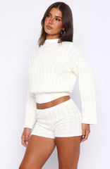Cosy Kindness Knit Sweater Off White